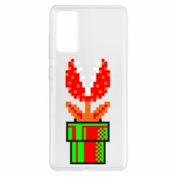 Чехол для Samsung S20 FE Цветок-людоед Супер Марио - PrintSalon