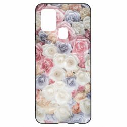 Чехол для Samsung A21s Цветы - PrintSalon
