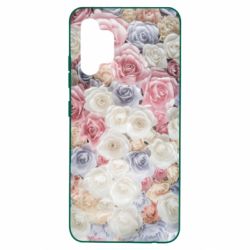Чехол для Samsung A32 4G Цветы - PrintSalon