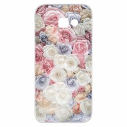 Чехол для Samsung A5 2017 Цветы - PrintSalon