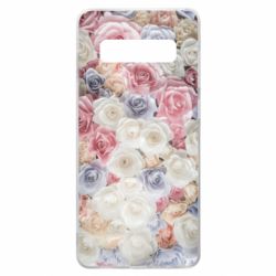 Чехол для Samsung S10+ Цветы - PrintSalon
