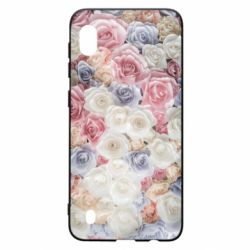 Чехол для Samsung A10 Цветы - PrintSalon