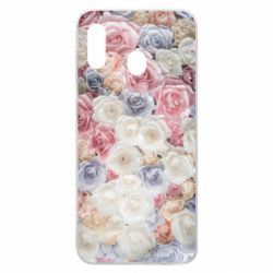 Чехол для Samsung A20 Цветы - PrintSalon