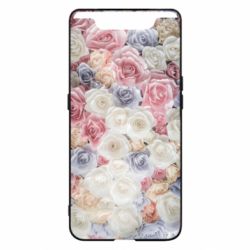Чехол для Samsung A80 Цветы - PrintSalon