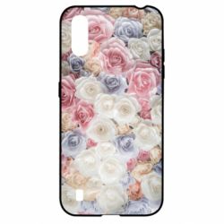 Чехол для Samsung A01/M01 Цветы - PrintSalon