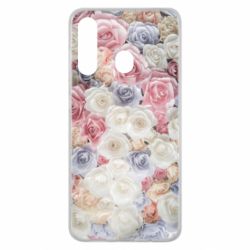 Чехол для Samsung M40 Цветы - PrintSalon