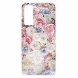 Чехол для Huawei P Smart 2021 Цветы - PrintSalon