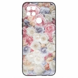Чехол для Oppo A15s/A15 Цветы - PrintSalon