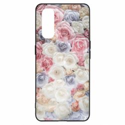 Чехол для Oppo Find X2 Цветы - PrintSalon