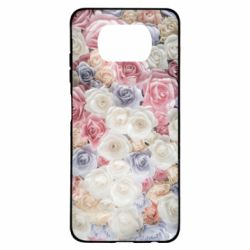 Чехол для Xiaomi Poco X3 Цветы - PrintSalon