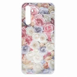 Чехол для Realme 6 Цветы - PrintSalon