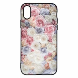 Чехол для iPhone X/Xs Цветы - PrintSalon