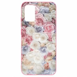 Чехол для Samsung A02s/M02s Цветы - PrintSalon