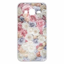 Чехол для Samsung J3 2016 Цветы - PrintSalon