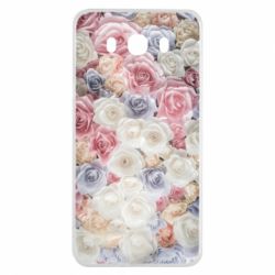 Чехол для Samsung J7 2016 Цветы - PrintSalon