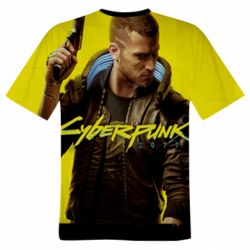 Чоловіча футболка 3D Cyberpunk 2019 - PrintSalon