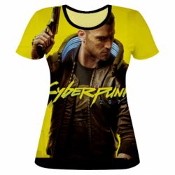Жіноча 3D футболка Cyberpunk 2019 - PrintSalon