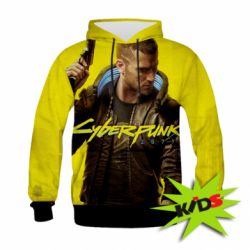 Дитяче 3D худі Cyberpunk 2019 - PrintSalon