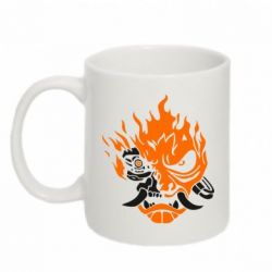 Чашка 320ml Cyberpunk 2077 fire-PrintSalon Чашка 320ml Cyberpunk 2077 fire