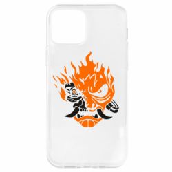 Чехол для iPhone 12 Cyberpunk 2077 fire - PrintSalon