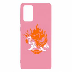 Чехол для Samsung Note 20 Cyberpunk 2077 fire - PrintSalon