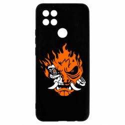 Чехол для Oppo A15s/A15 Cyberpunk 2077 fire - PrintSalon
