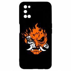 Чехол для Oppo A52/A72/A92 Cyberpunk 2077 fire - PrintSalon