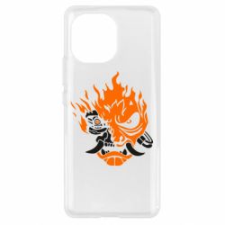 Чехол для Xiaomi Mi11 Cyberpunk 2077 fire - PrintSalon