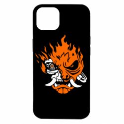 Чехол для iPhone 14 Cyberpunk 2077 fire - PrintSalon