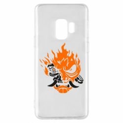 Чехол для Samsung S9 Cyberpunk 2077 fire - PrintSalon