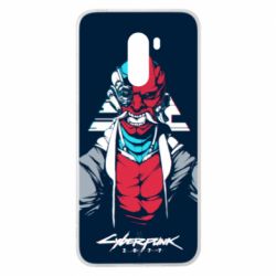 Чехол для Xiaomi Pocophone F1 Cyberpunk 2077 Troll - PrintSalon