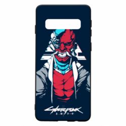 Чехол для Samsung S10 Cyberpunk 2077 Troll-PrintSalon Чехол для Samsung S10 Cyberpunk 2077 Troll