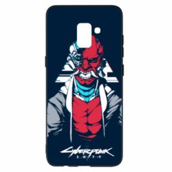 Чехол для Samsung A8+ 2018 Cyberpunk 2077 Troll - PrintSalon