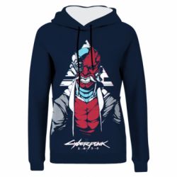 Женское 3D худи Cyberpunk 2077 Troll