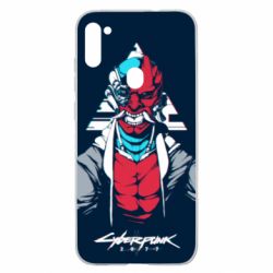 Чехол для Samsung A11/M11 Cyberpunk 2077 Troll - PrintSalon