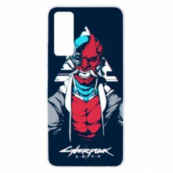 Чехол для Huawei P Smart 2021 Cyberpunk 2077 Troll - PrintSalon