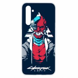 Чехол для Realme 6 Cyberpunk 2077 Troll-PrintSalon Чехол для Realme 6 Cyberpunk 2077 Troll