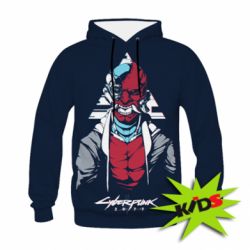 Детское 3D худи Cyberpunk 2077 Troll - PrintSalon
