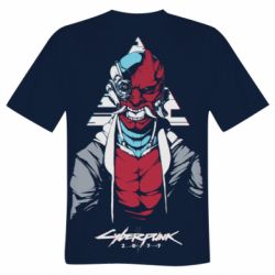 Мужская футболка 3D Cyberpunk 2077 Troll - PrintSalon