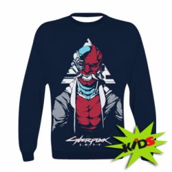 Детский 3D свитшот Cyberpunk 2077 Troll - PrintSalon