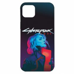 Чохол для iPhone 14 Plus Cyberpunk Girl Portrait - PrintSalon
