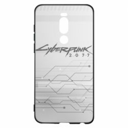 Чехол для Meizu Note 8 Cyberpunk gray logo - PrintSalon