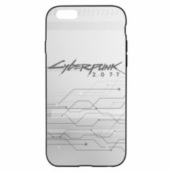 Чехол для iPhone 6/6S Cyberpunk gray logo - PrintSalon