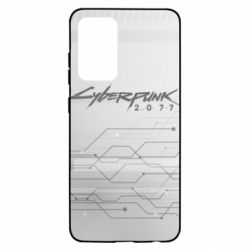 Чехол для Samsung A52 5G Cyberpunk gray logo - PrintSalon
