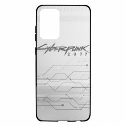 Чехол для Samsung A72 5G Cyberpunk gray logo - PrintSalon