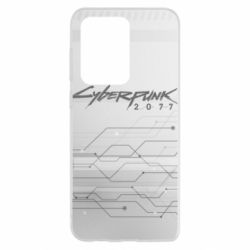 Чехол для Samsung S20 Ultra Cyberpunk gray logo - PrintSalon