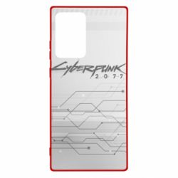 Чехол для Samsung Note 20 Ultra Cyberpunk gray logo - PrintSalon