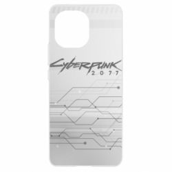 Чехол для Xiaomi Mi11 Cyberpunk gray logo - PrintSalon