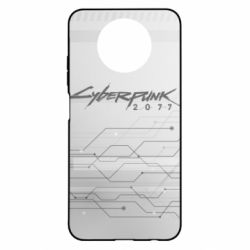 Чехол для Xiaomi Redmi Note 9 5G/Redmi Note 9T Cyberpunk gray logo - PrintSalon