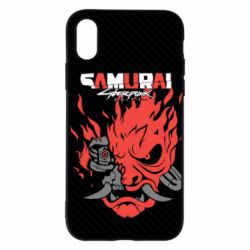 Чехол для iPhone X/Xs Cyberpunk samurai - PrintSalon